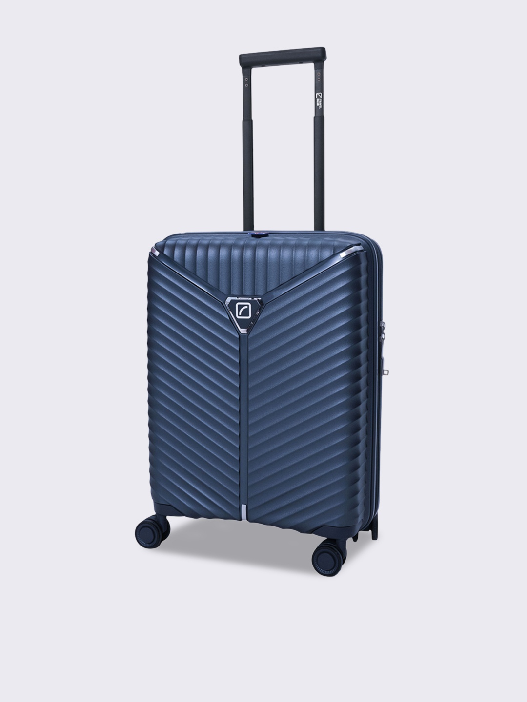 

Travel Blue Unisex Summit Case Hard Sided Trolley Suitcase, Navy blue