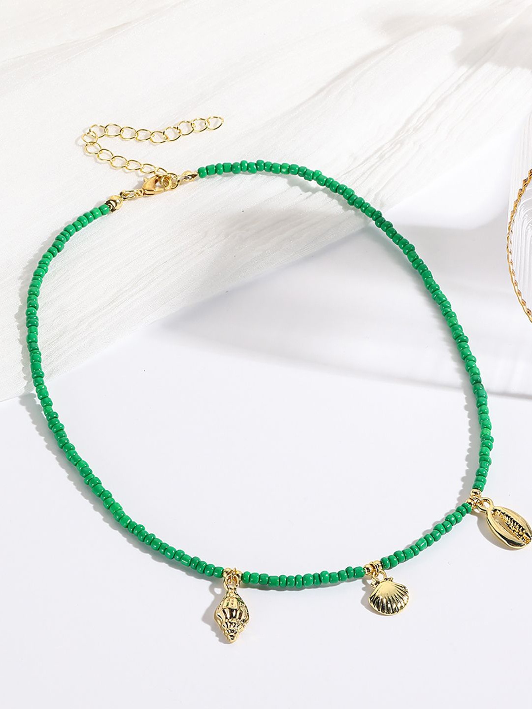 

StyleCast x Revolte Gold-Plated Beaded Chain