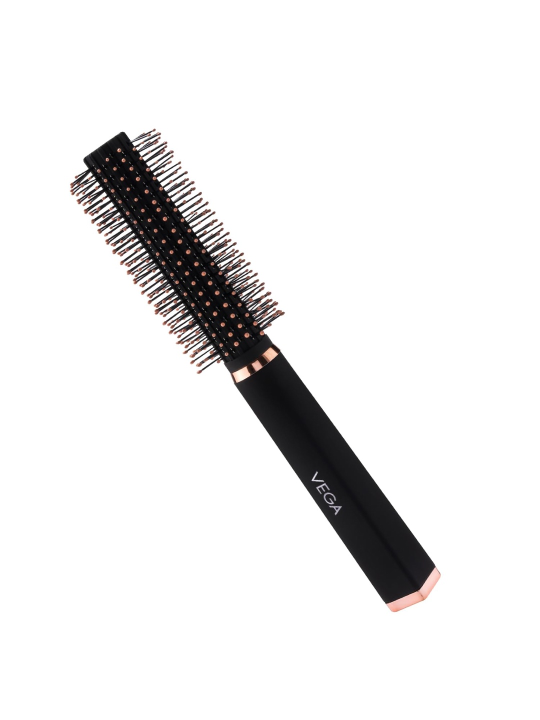 

VEGA Round Hair Brush For Adding Curls, Volume & Waves - E33-RB, Black