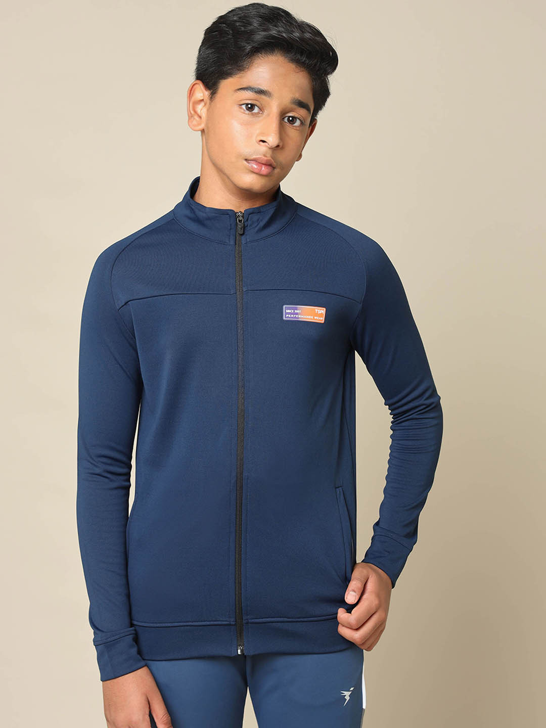 

Technosport Boys Polyester Lightweight Outdoor Sporty Jacket, Navy blue