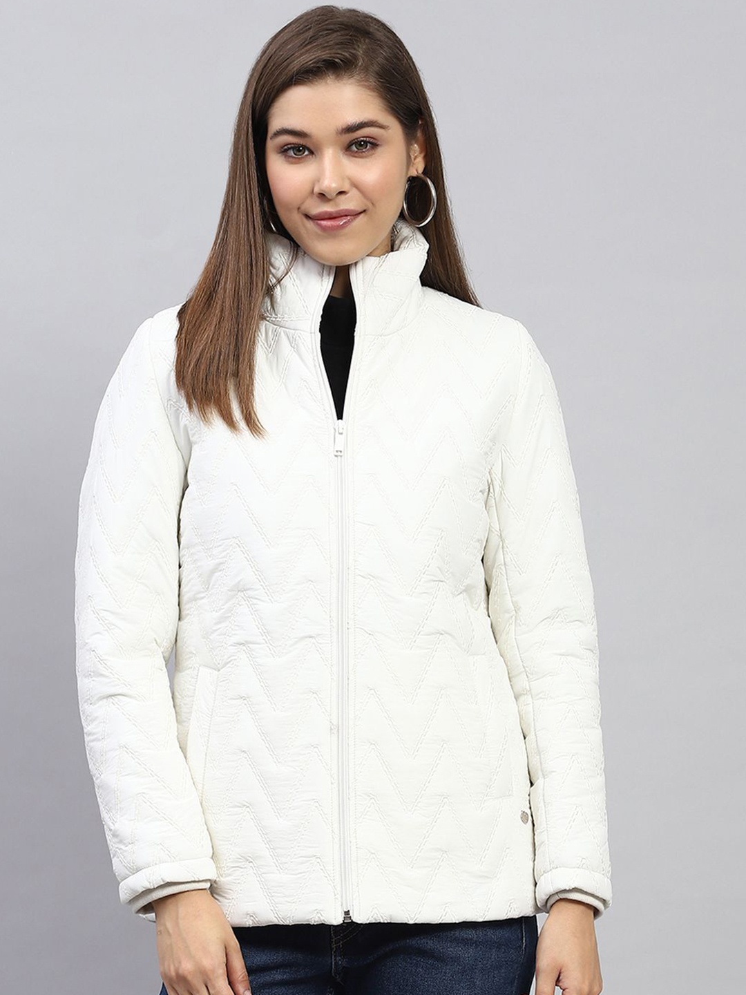 

Monte Carlo Women Camouflage Lightweight Outdoor Puffer Jacket, White