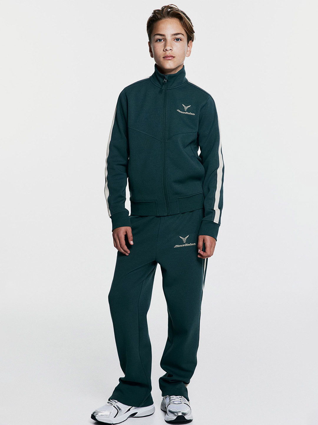 

H&M Move x Zlatan Track Jacket In Dry Move, Turquoise blue