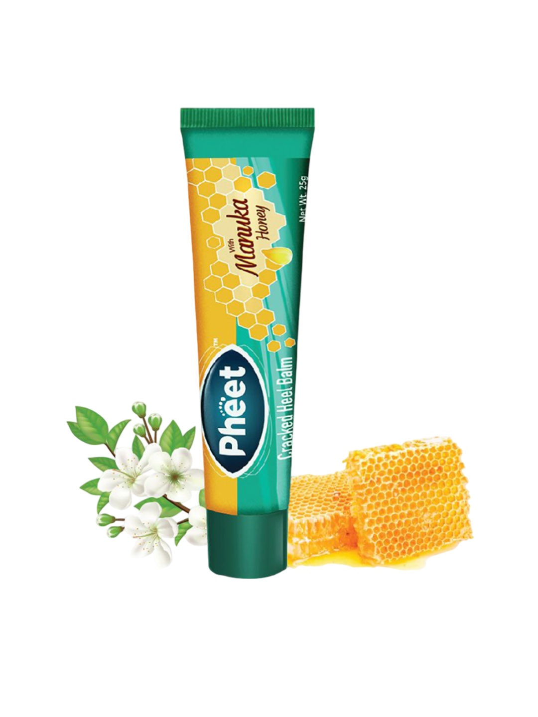 

Pheet Set Of 2 Foot Cream For Rough Dry & Cracked Heel - 50 g Each, Green