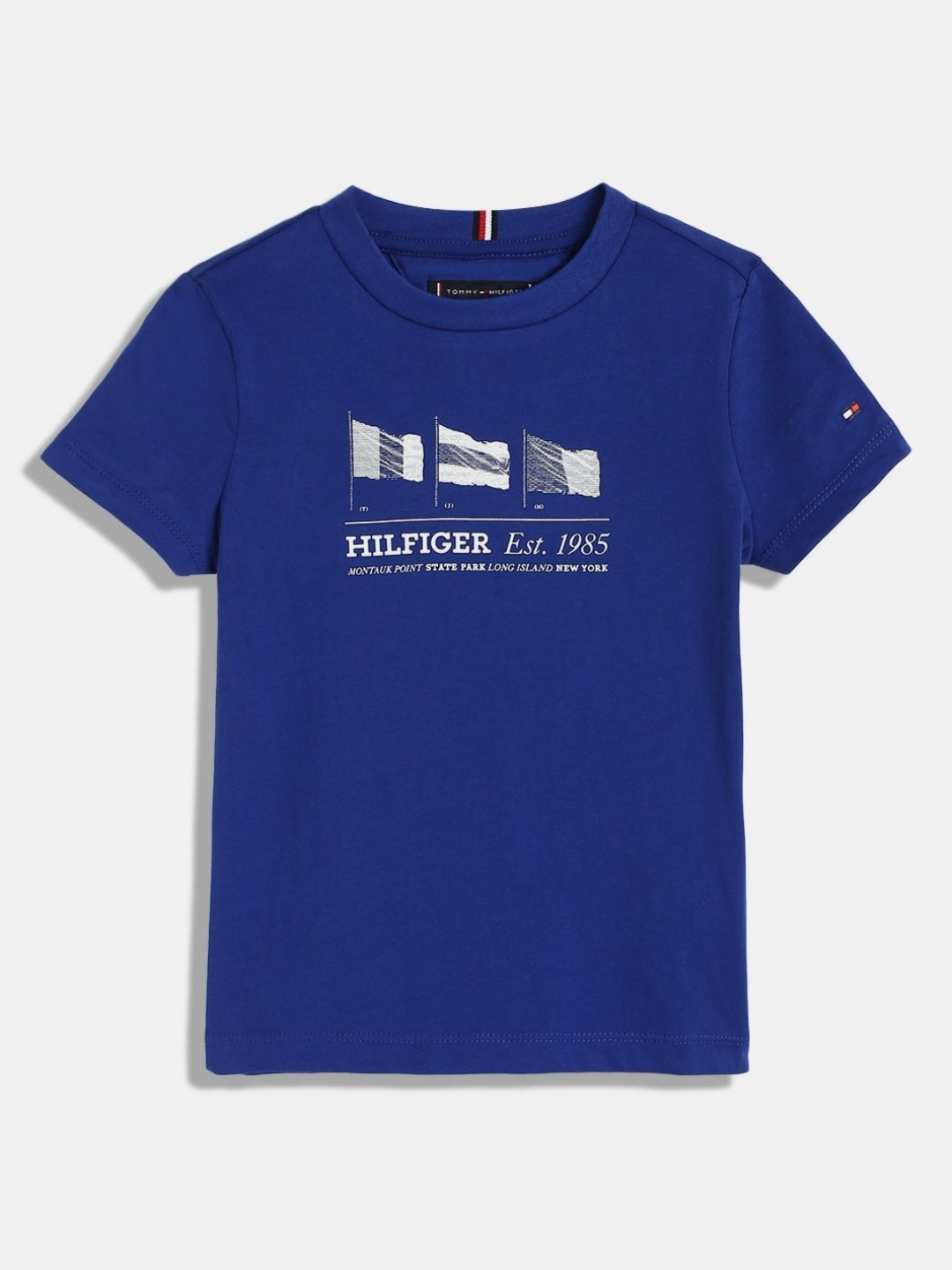 

Tommy Hilfiger Boys Applique T-shirt, Blue