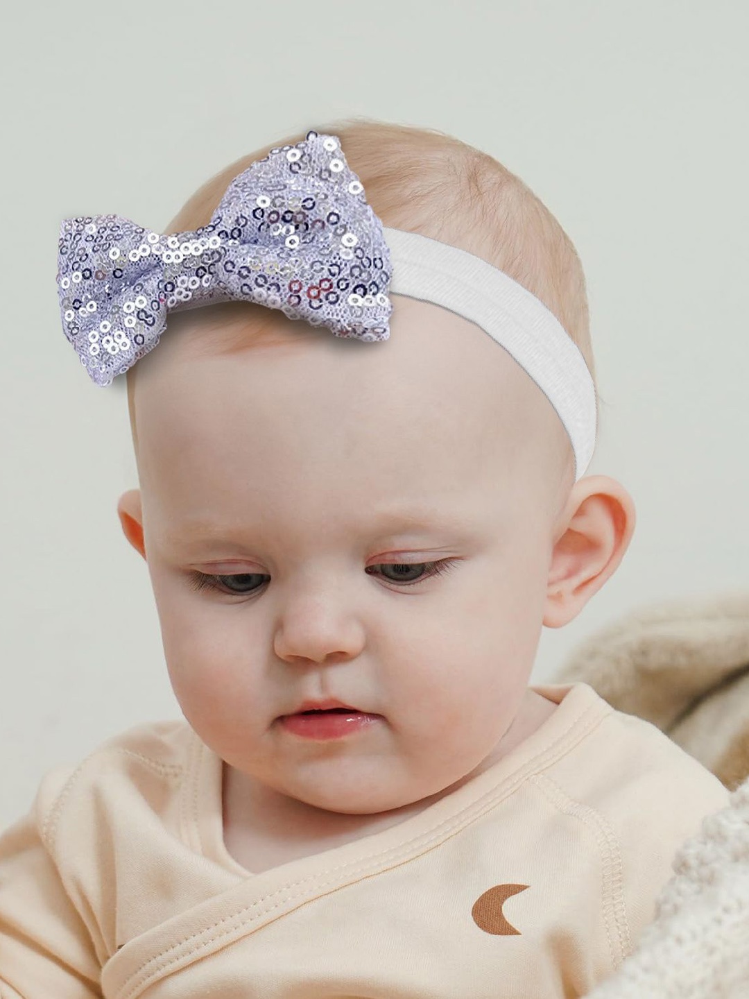 

SYGA Kids 3 Pcs Chill Wrap Headband, White
