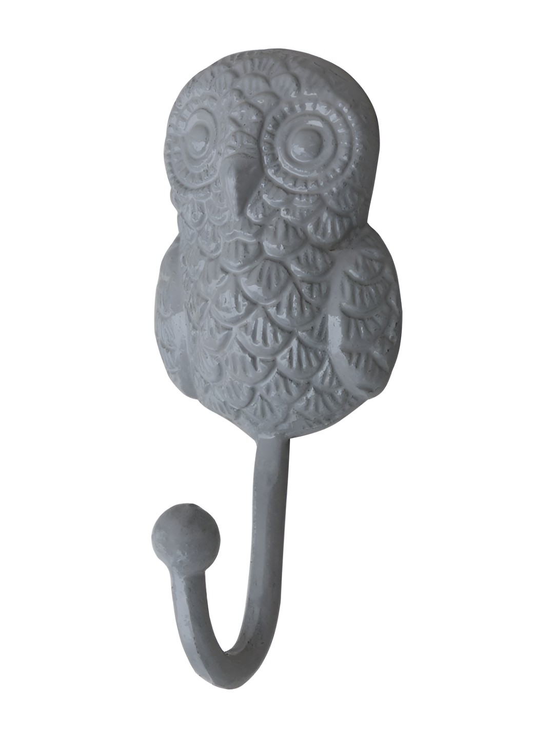 

IndianShelf Grey Iron Owl Hangers for Clothes Wall Mounted Coat Hook