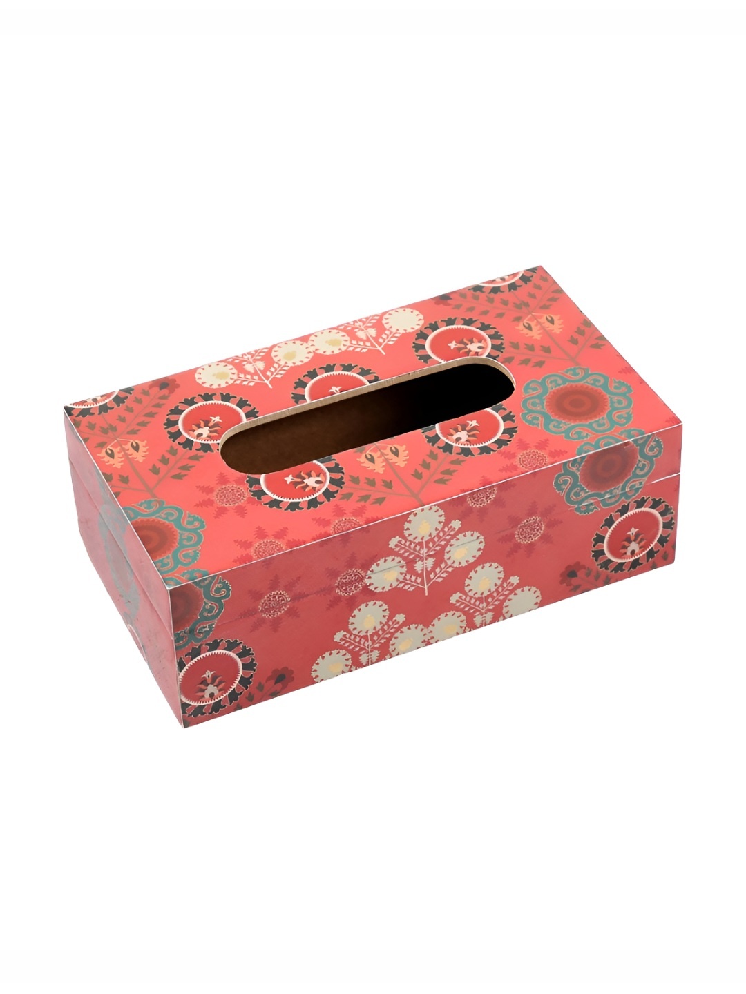 

India Circus by Krsnaa Mehta Red Tissue Holder