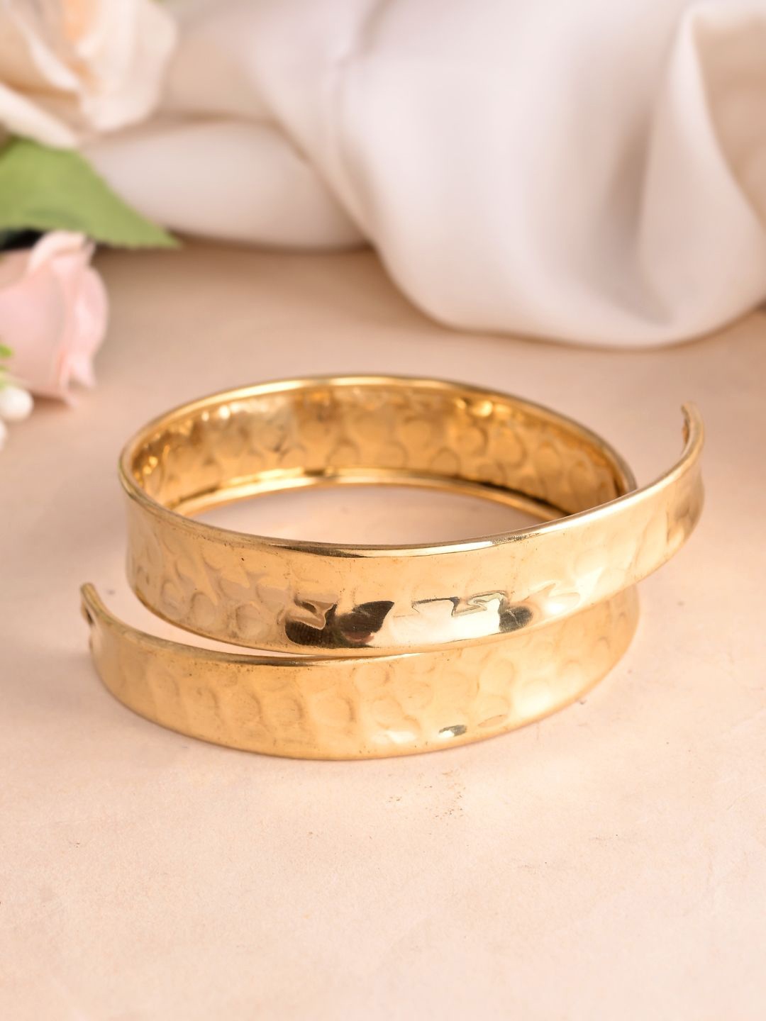 

Silvermerc Designs Gold Plated Cuff Bracelet