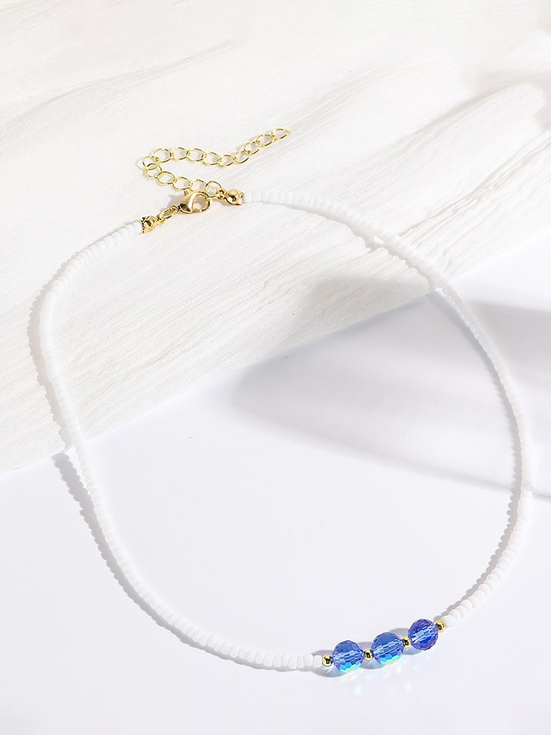 

StyleCast x Revolte Gold-Plated Beaded Enamelled Chain