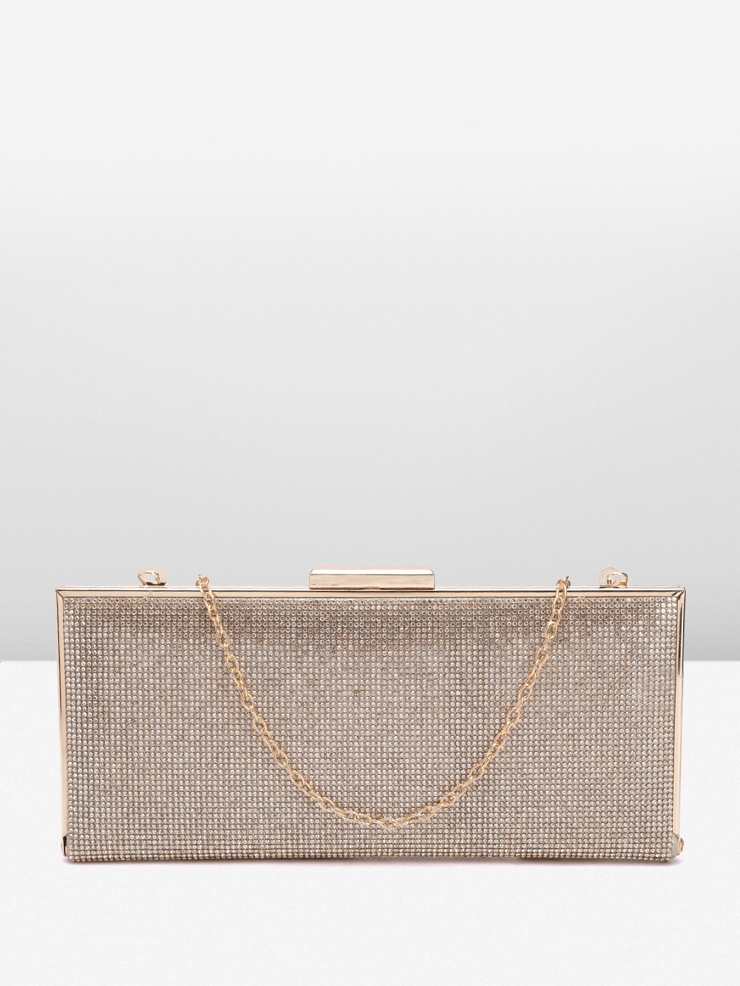 

Lino Perros Embellished Purse Clutch, Gold