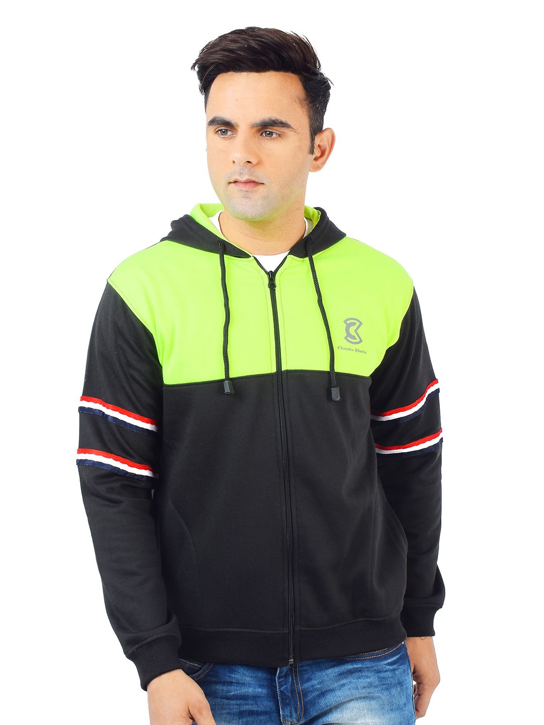 

Chanda Khuba Men Hooded Sweatshirt, Black