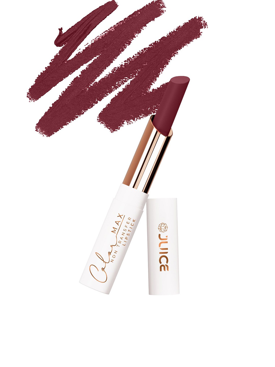 

JUICE Color Max Non-Transfer Matte Lipstick - 2.3 g - Sultry Sangria- M22, Red