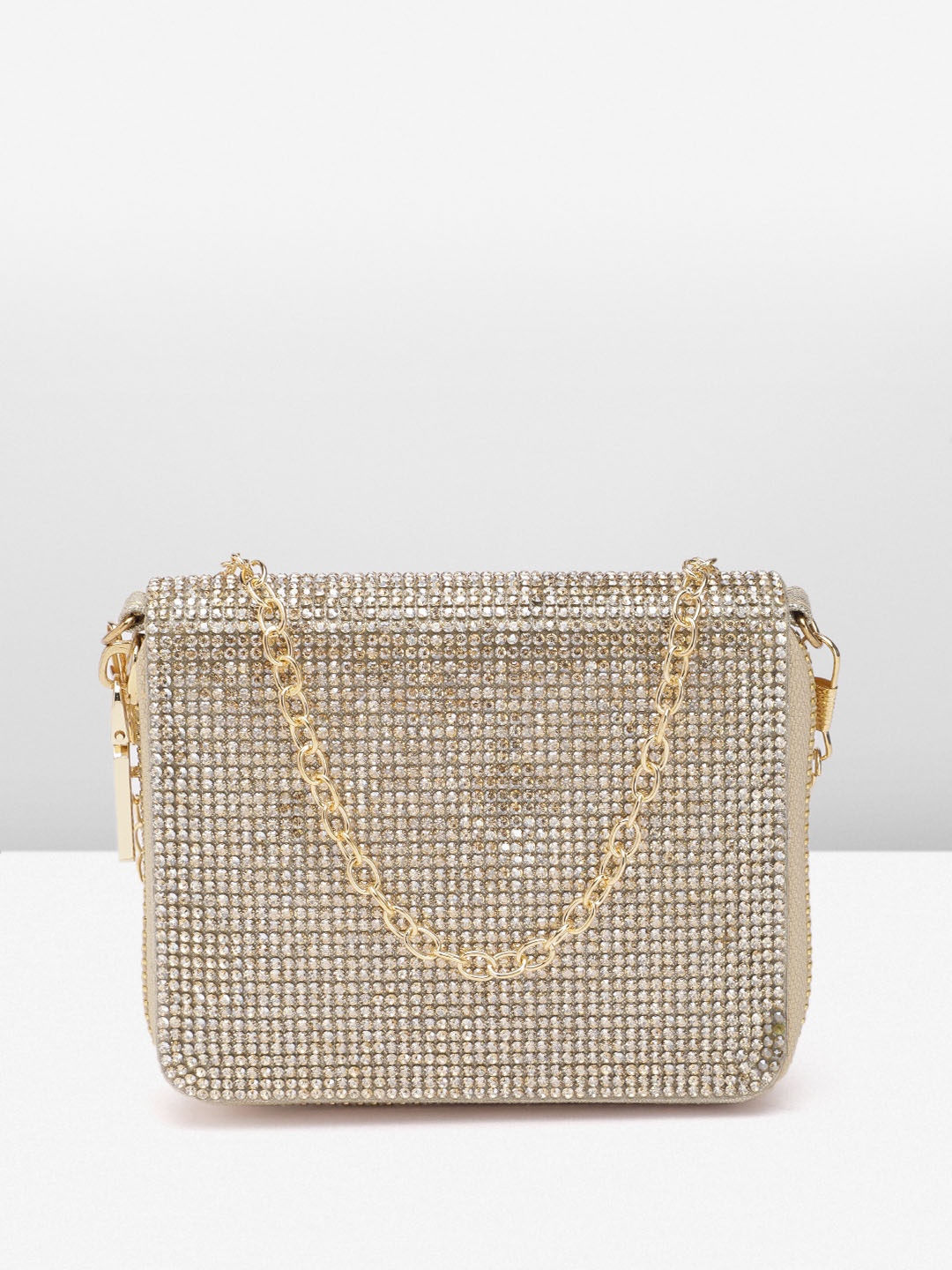 

Lino Perros Embellished Small Purse Clutch, Gold