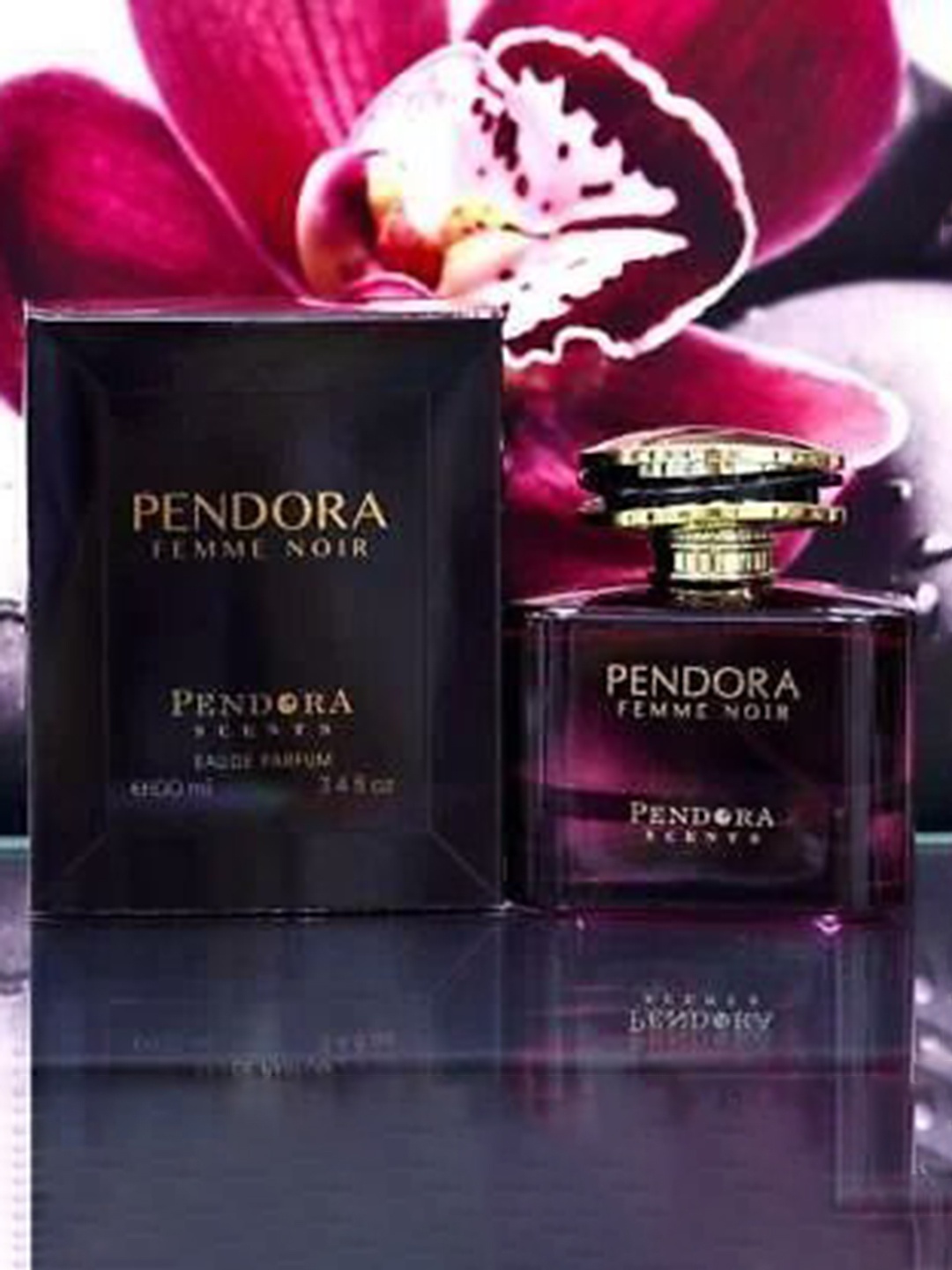 

Paris Corner Perfumes Pendora Scents Femme Noir Long Lasting Eau De Parfum- 100 ml, Transparent