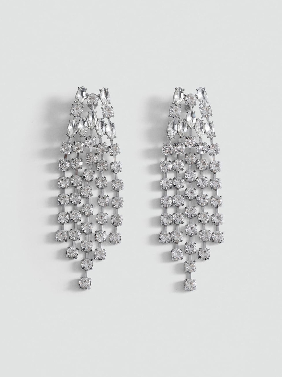 

MANGO Earrings, Silver