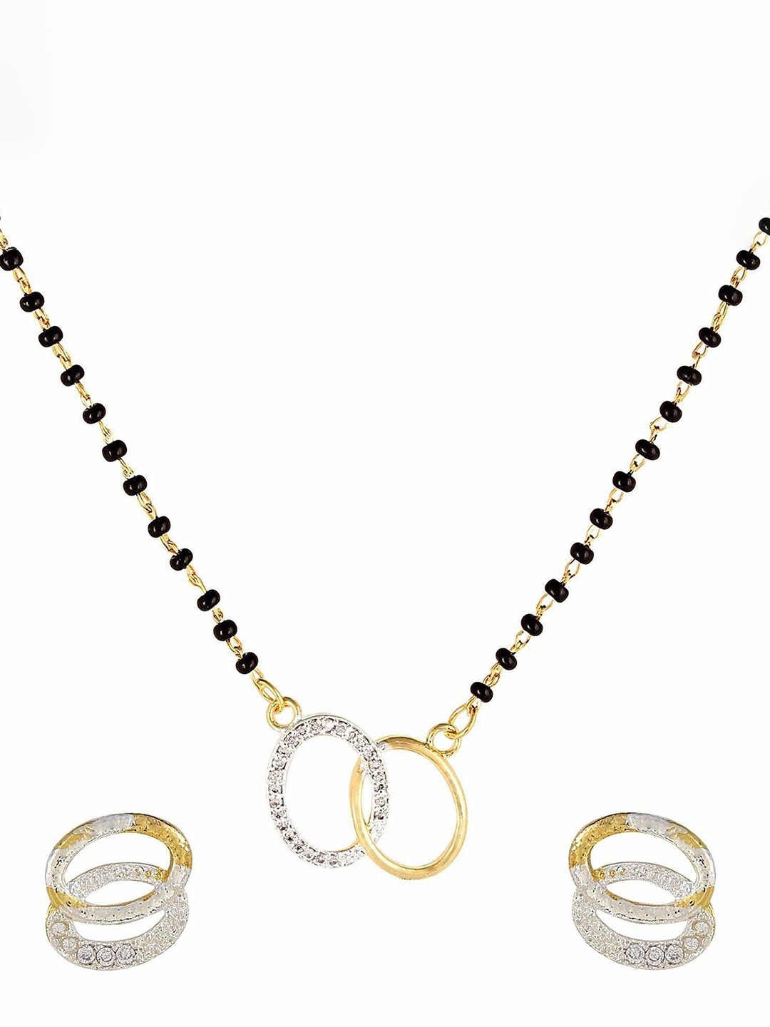 

SUNHARI Gold-Plated Mangalsutra
