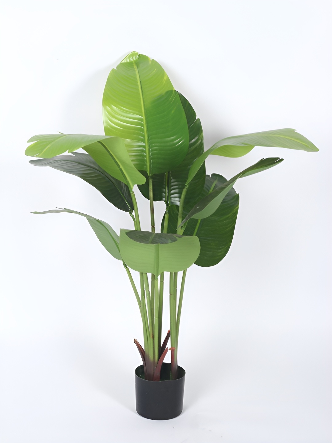 

Home Bloom Green Banana Artificial Plant With Pot