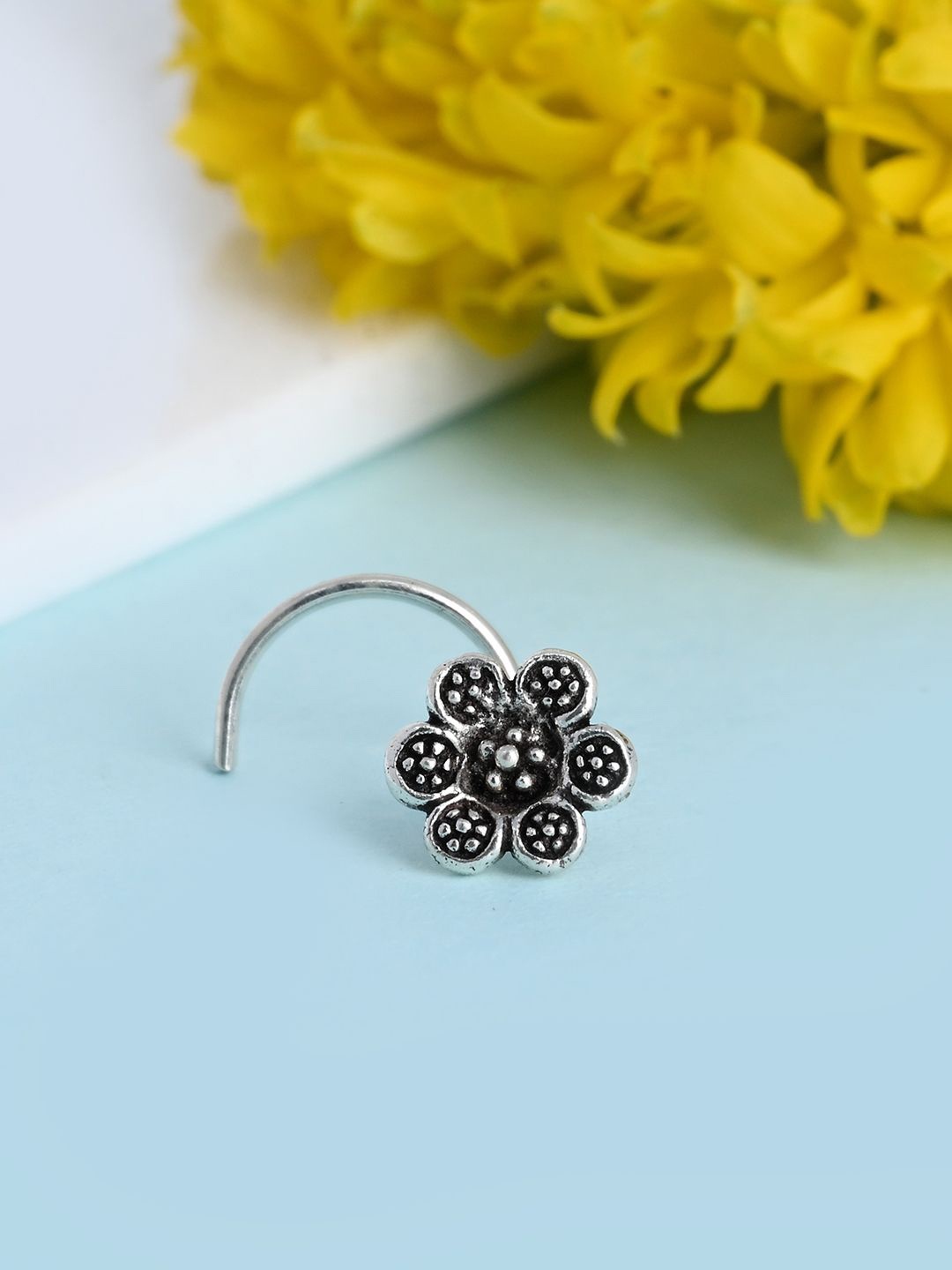

TOUCH925 Silver-Plated Stud Nosepin