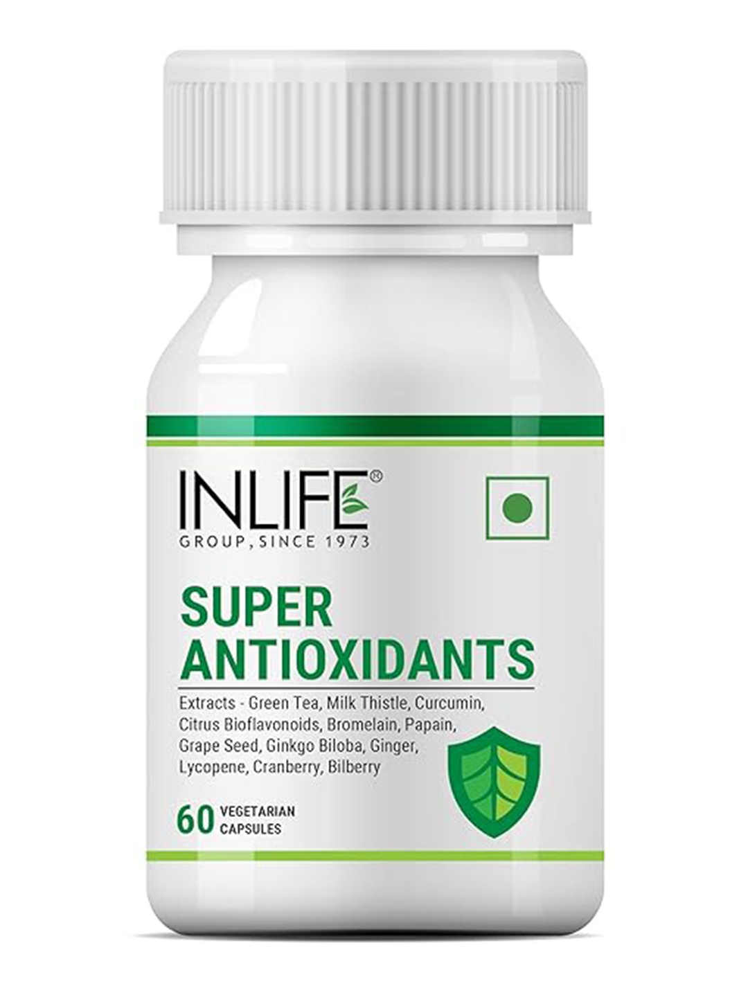 

INLIFE Super Antioxidants Immuno Booster Capsules - 60 Capsules, White