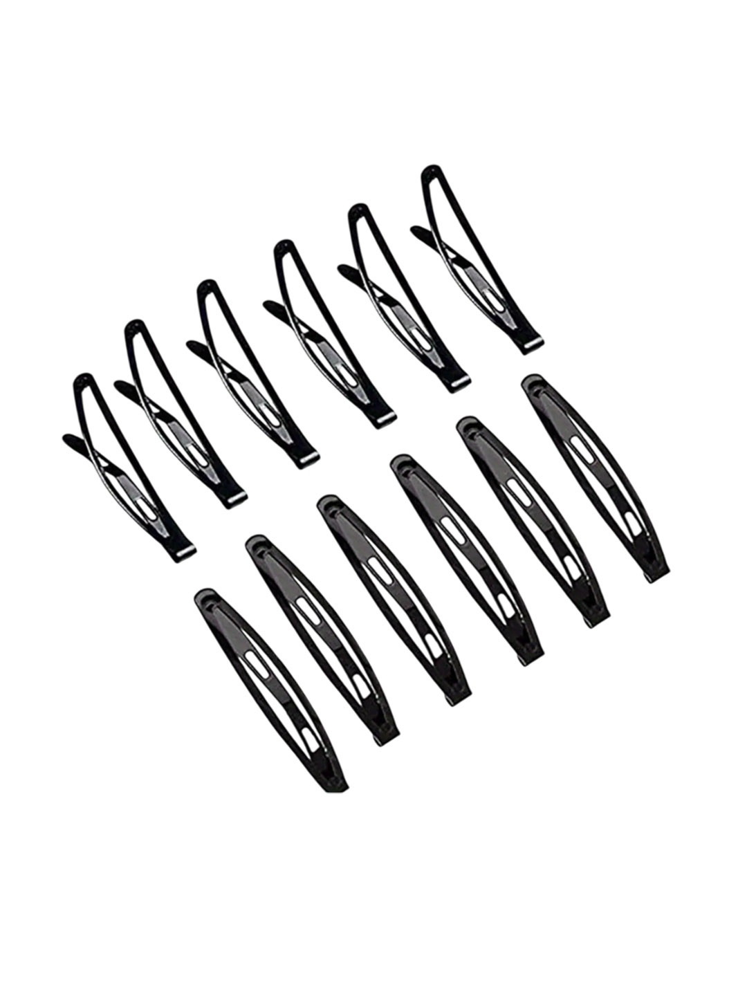 

CHRONEX 24-Pcs Hollow Side Hair Clips, Black