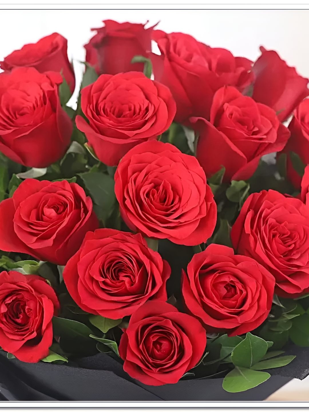 

fnp Red 20 Pieces Rose Flower In Bouquet