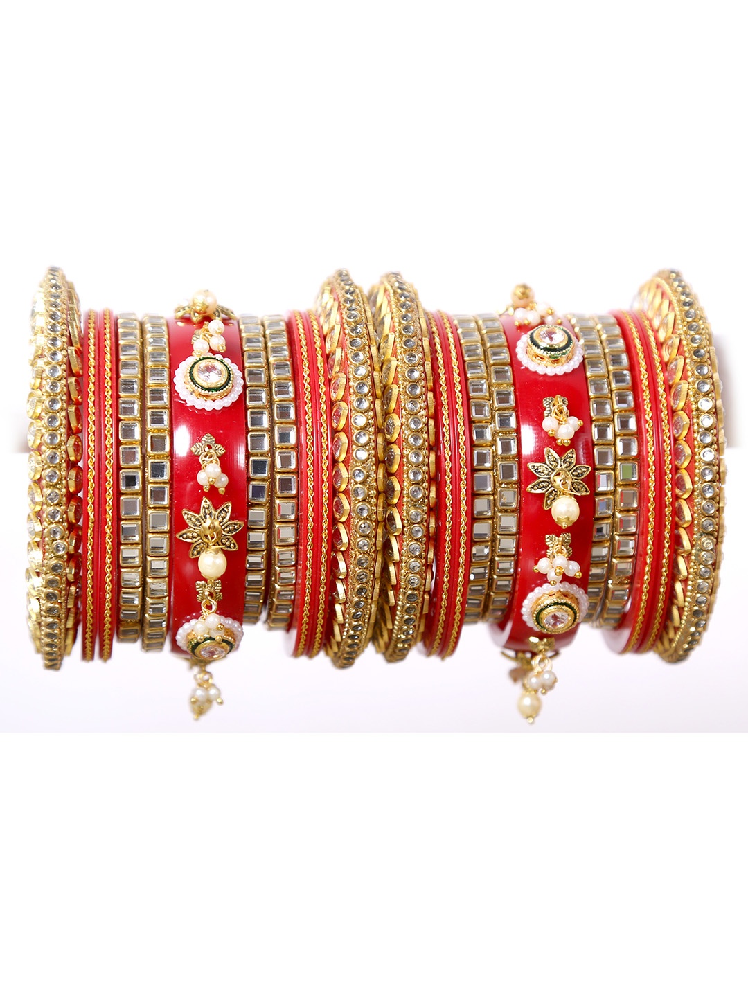 

Align Set Of 2 Gold-Plated Chudas Bangles
