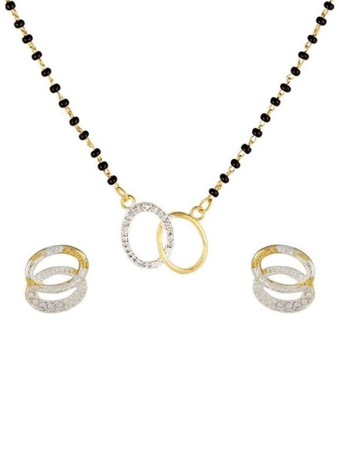 

SUNHARI Gold-Plated Mangalsutra
