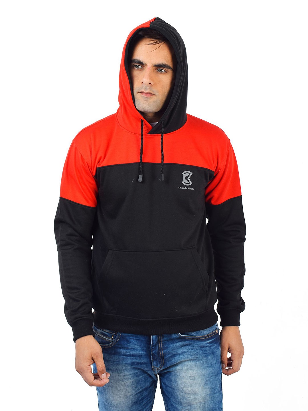 

Chanda Khuba Men Hooded Sweatshirt, Black