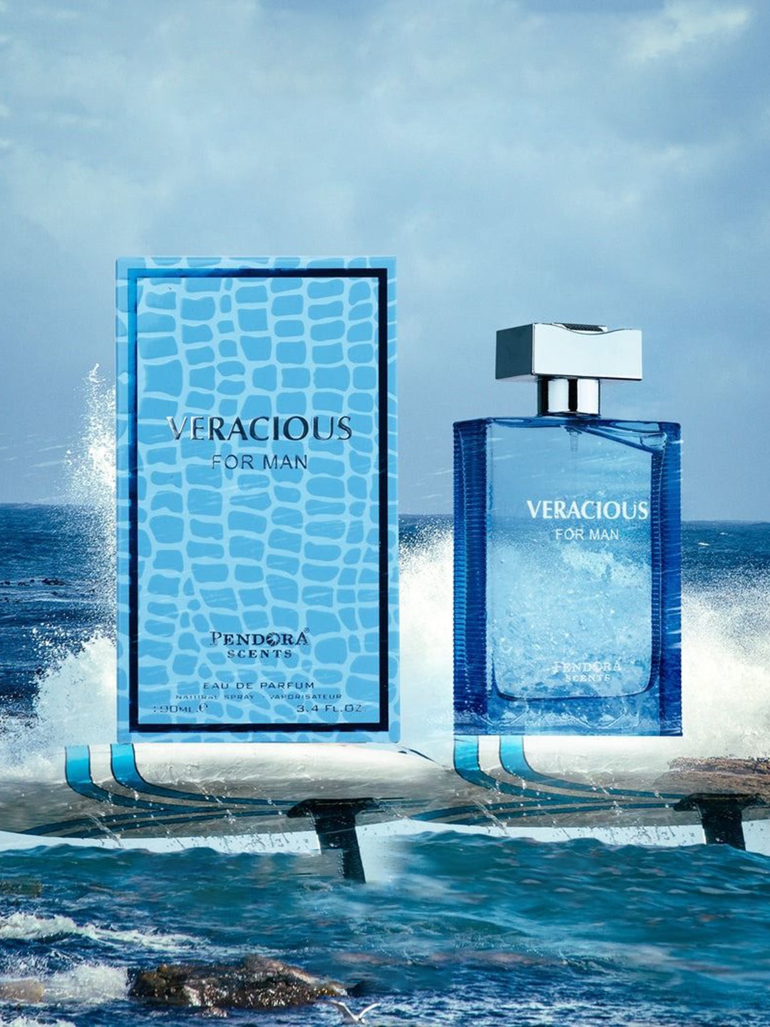 

Paris Corner Perfumes Pendora Scents Veracious For Man Eau De Parfum - 100 ml, Transparent