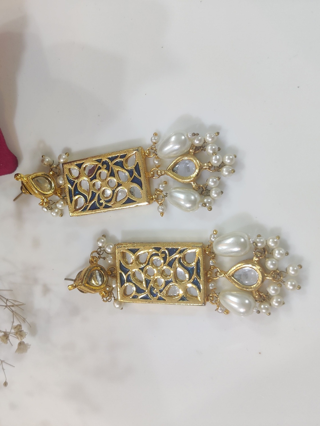 

STYLE DECO Contemporary Jhumkas Earrings, Gold