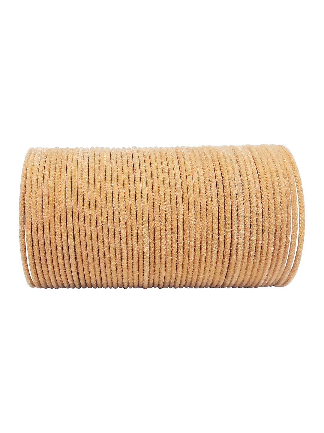 

CHRISHAN Set Of 48 Velvet Bangles, Copper