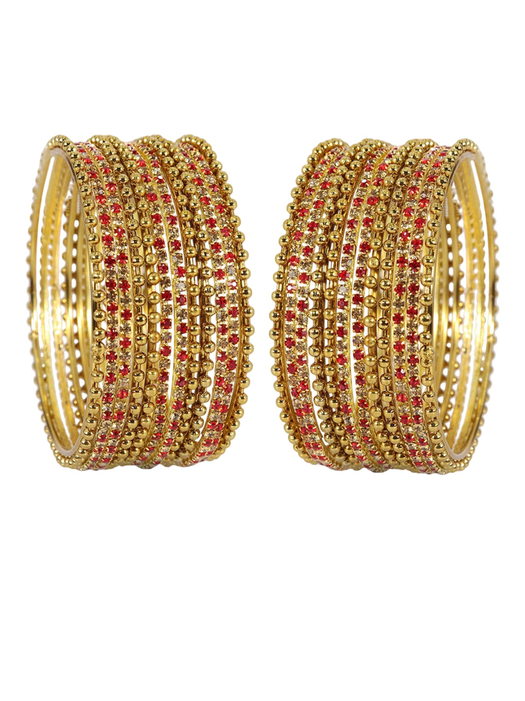 

Set of 108 Plain Simple Glass Bangles For Women with Cutting Design Bangles, Multi