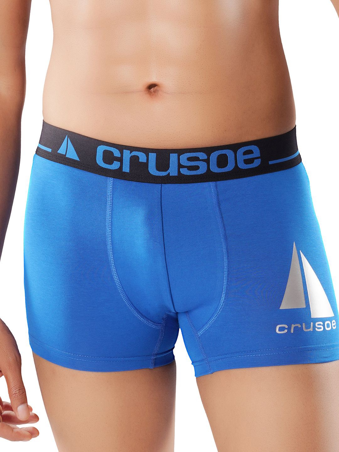 

Crusoe Men Pack of 2 Antimicrobial TrunksCRU-1013-231, Blue