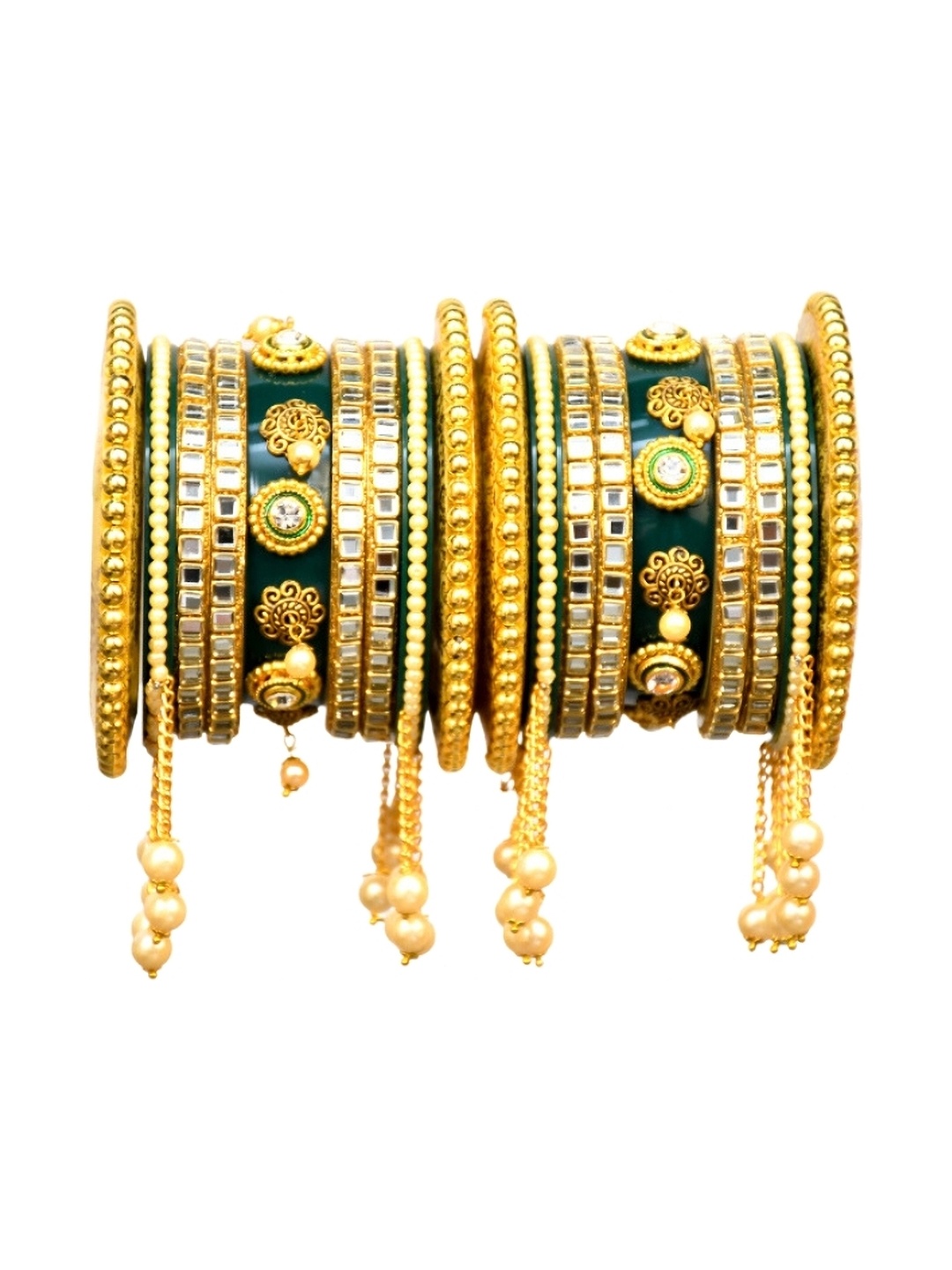 

Align Women Set Of 2 Gold-Plated Bangles