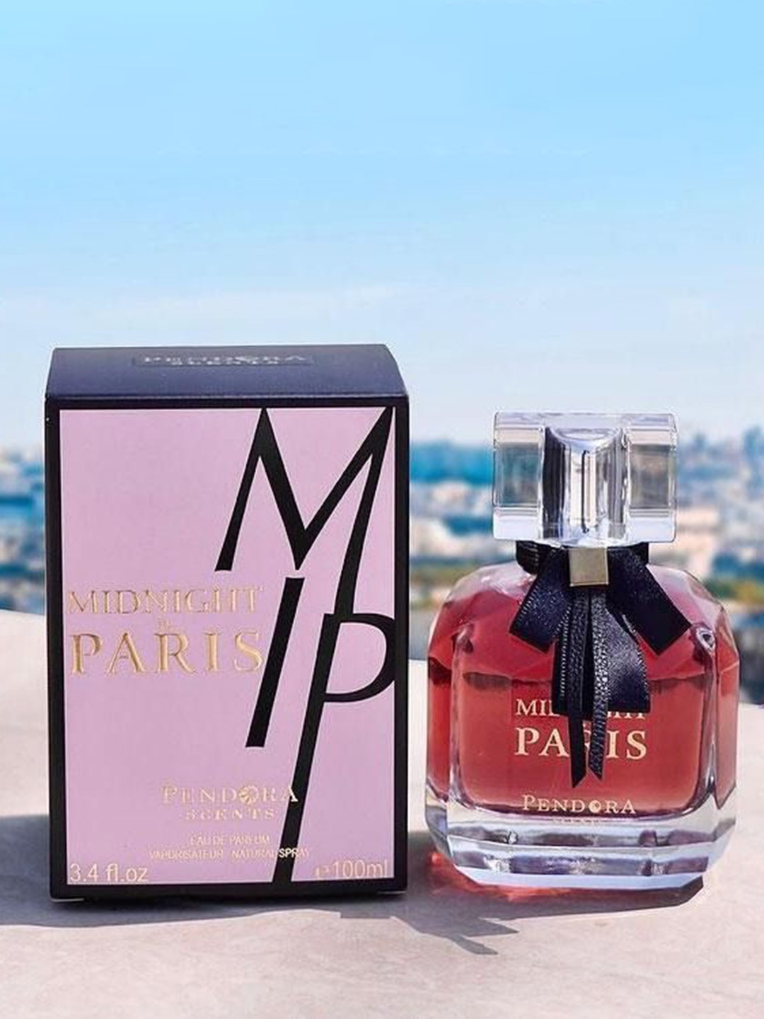 

Paris Corner Perfumes Midnight In Paris Pendora Scents Long Lasting Eau De Parfum- 100 ml, Red