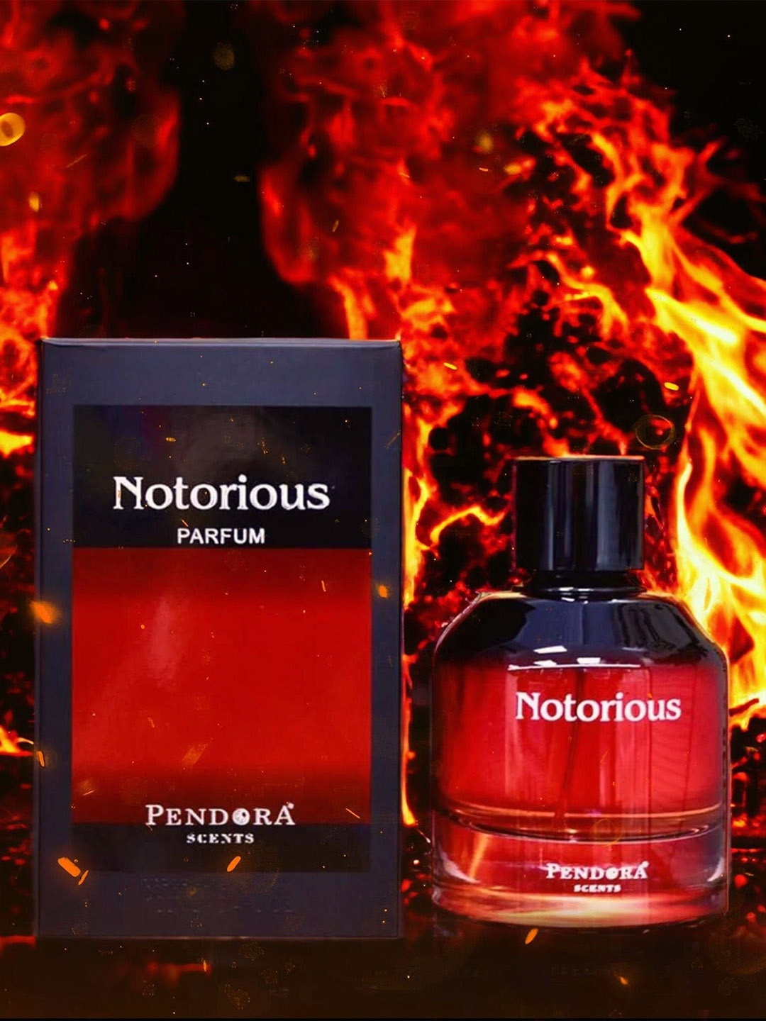 

Paris Corner Perfumes Notorious Pendora Scents Long Lasting Eau De Parfum- 100 ml, Camel brown