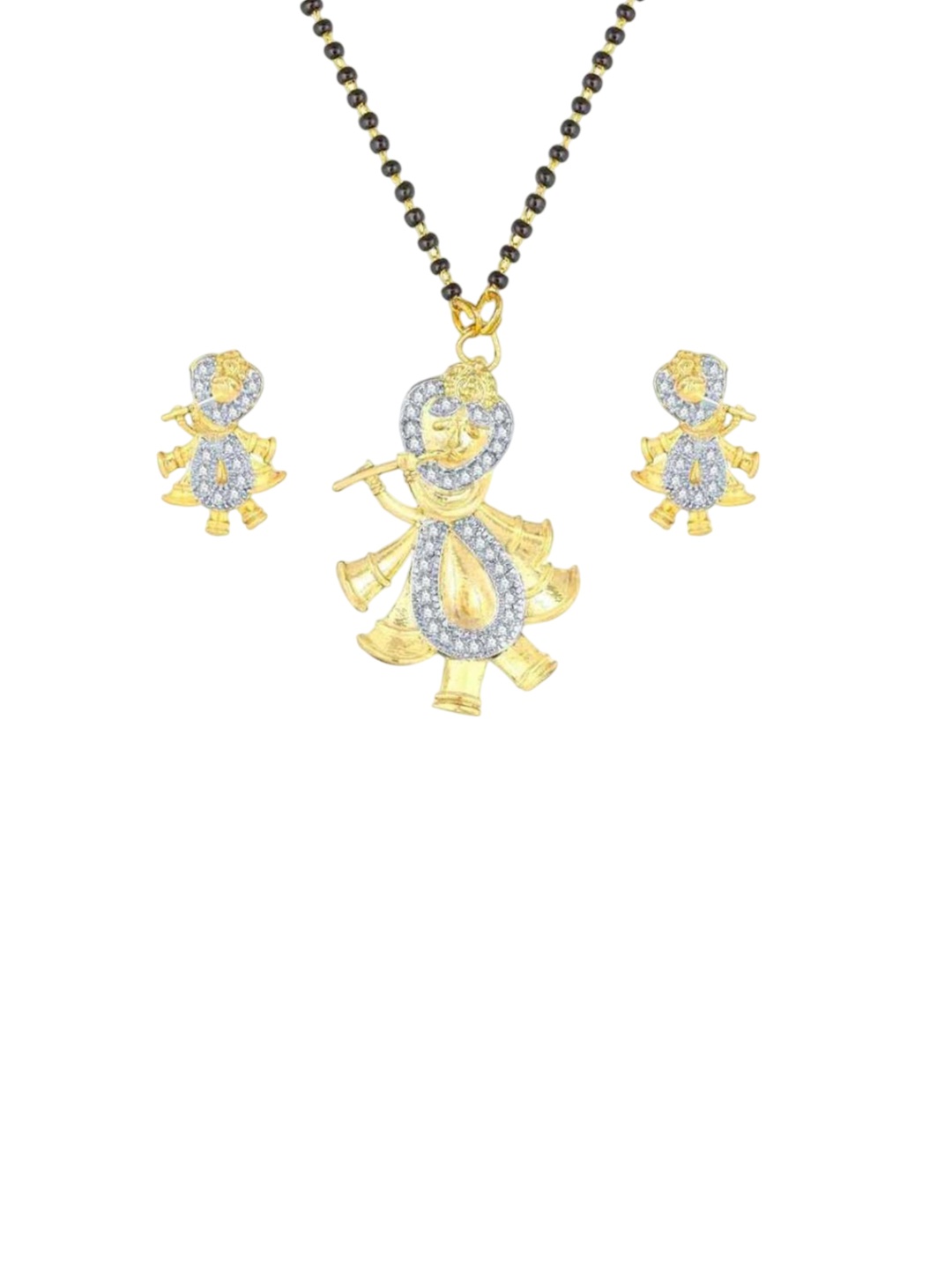 

SUNHARI Gold-Plated Mangalsutra