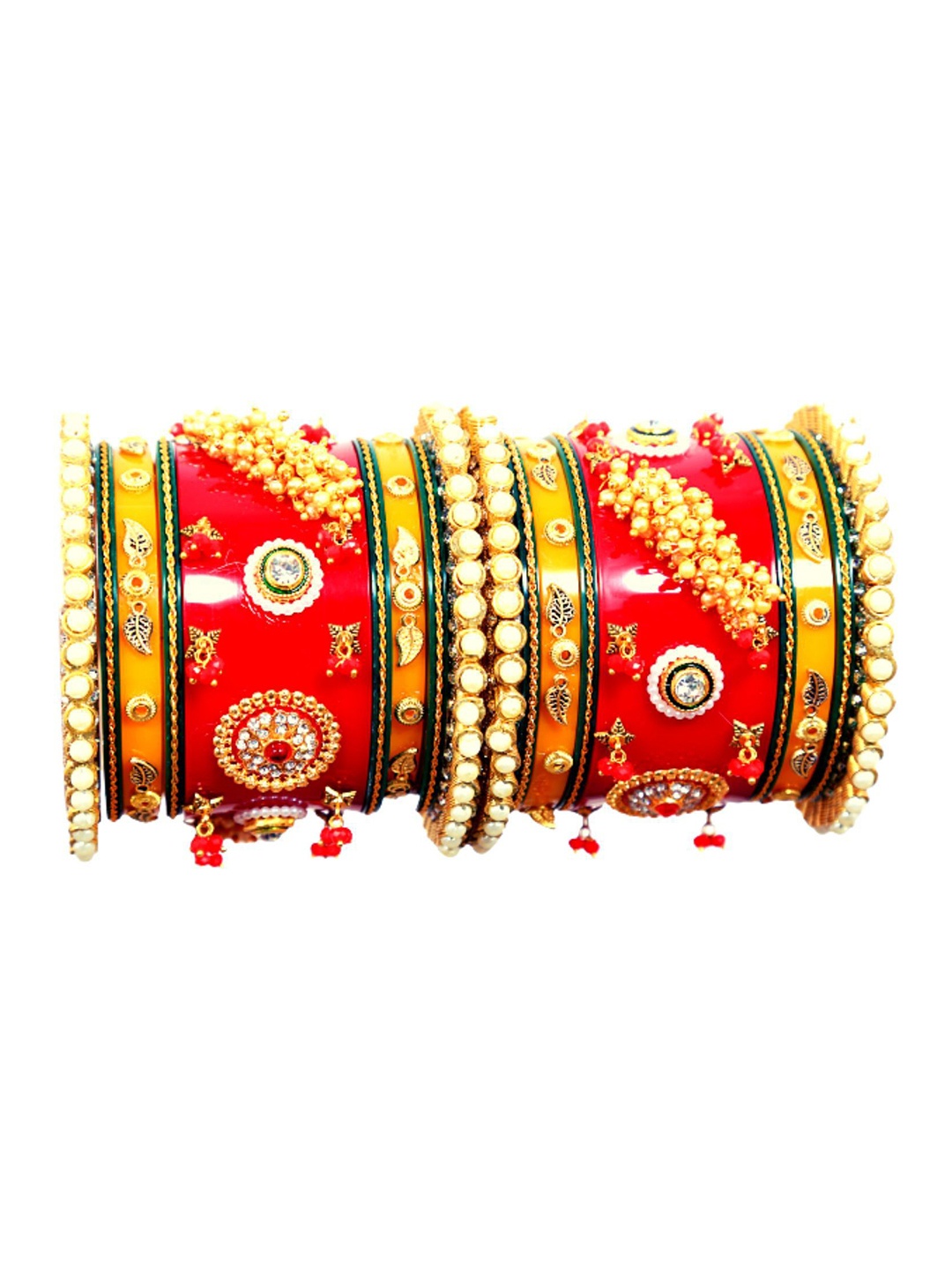 

Align Set Of 18 Gold-Plated Chudas