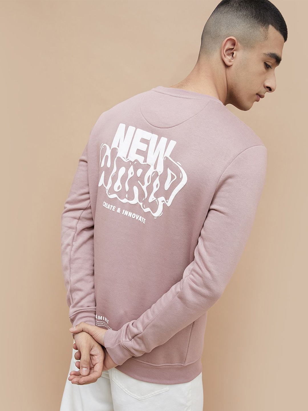 

Fame Forever by Lifestyle Men Sweatshirt, Mauve