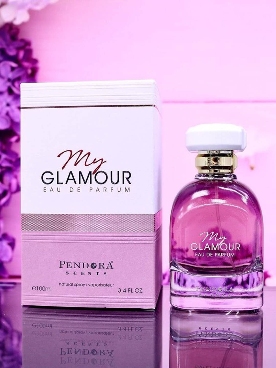 

Paris Corner Perfumes My Glamour Long Lasting Eau De Perfume - 100 ml, Transparent