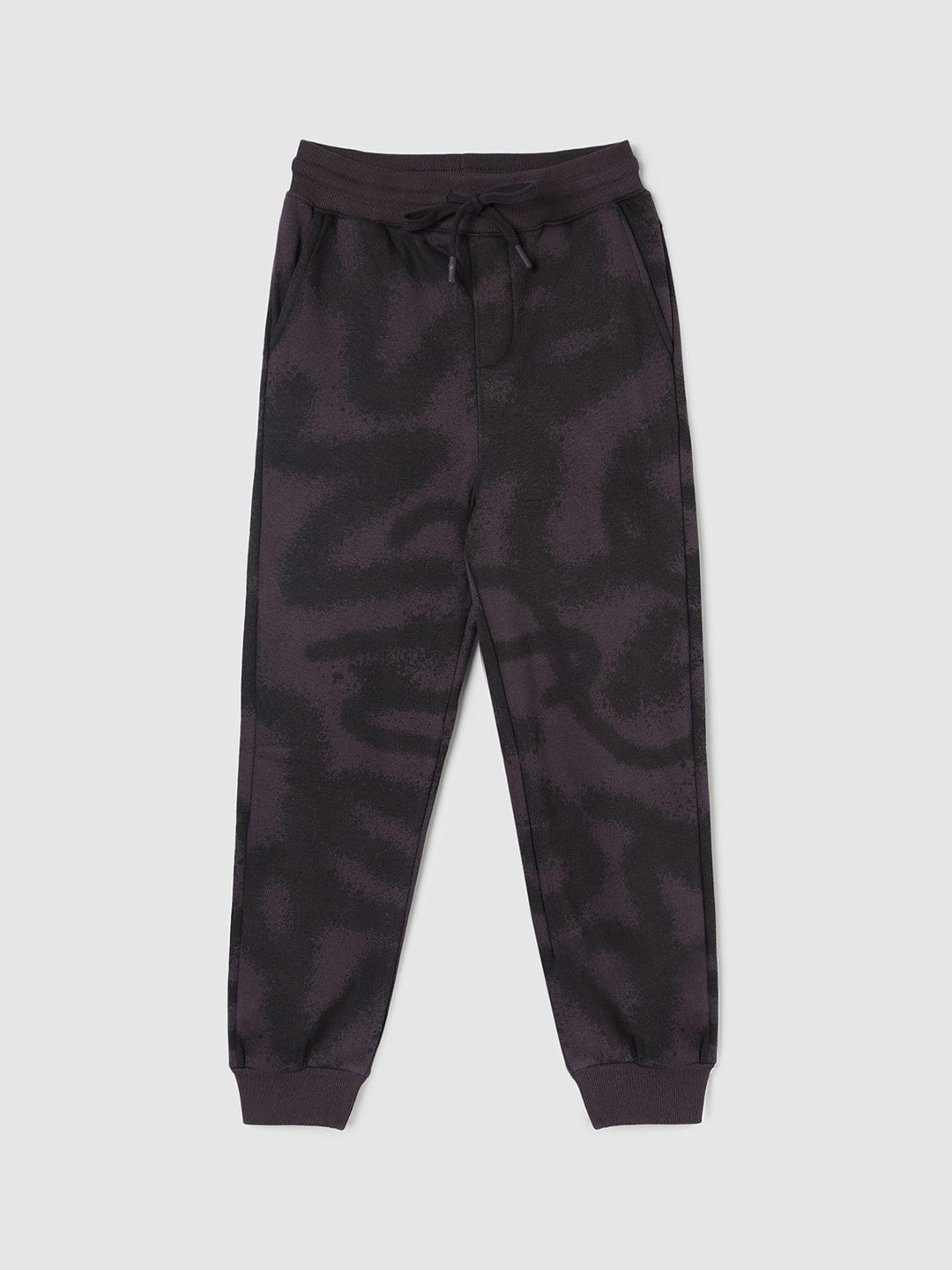 

max Boys Mid Rise Joggers, Charcoal