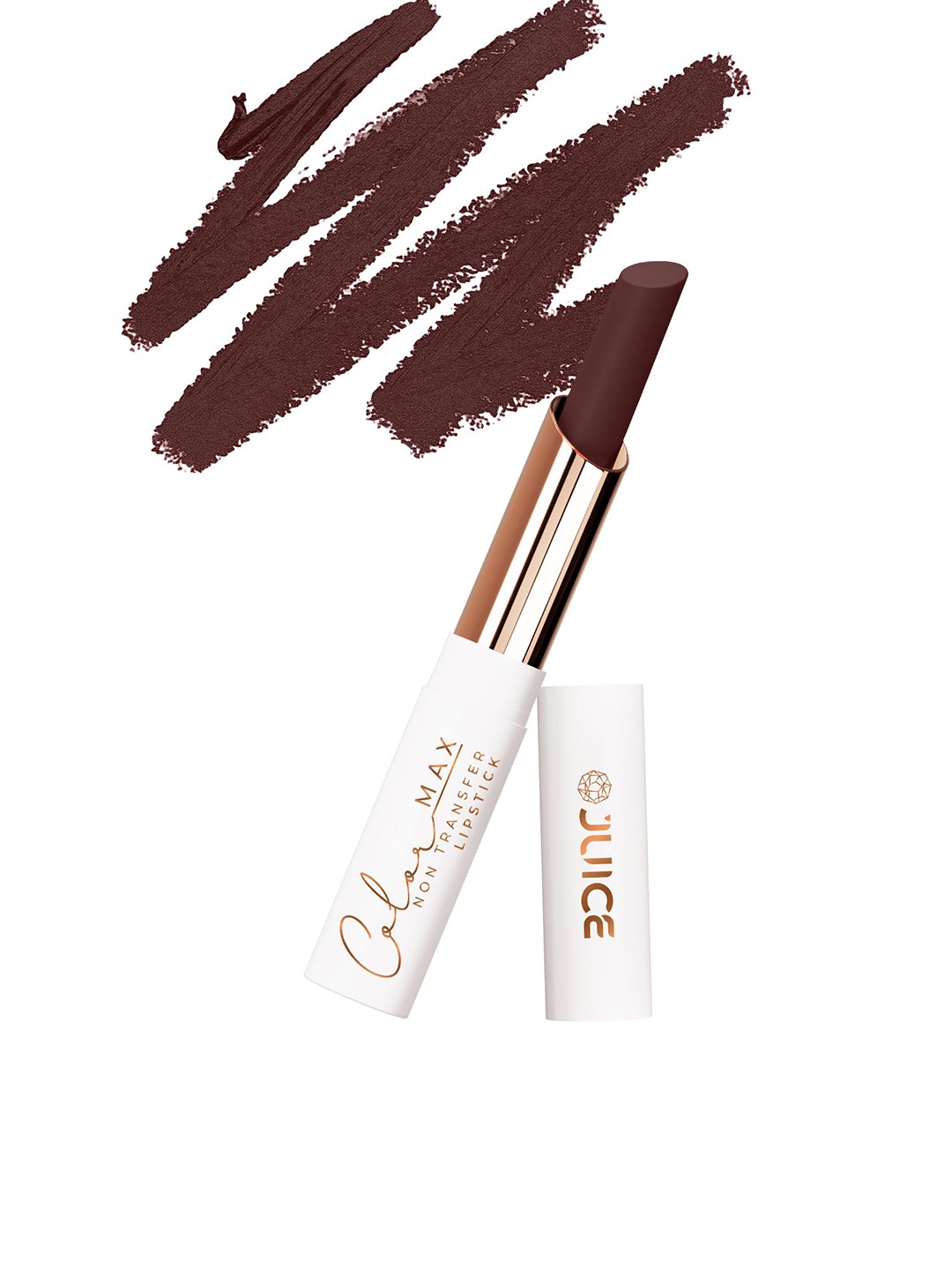 

JUICE Color Max Non-Transfer Matte Lipstick - 2.3 g - Plum Royale - M10, Brown