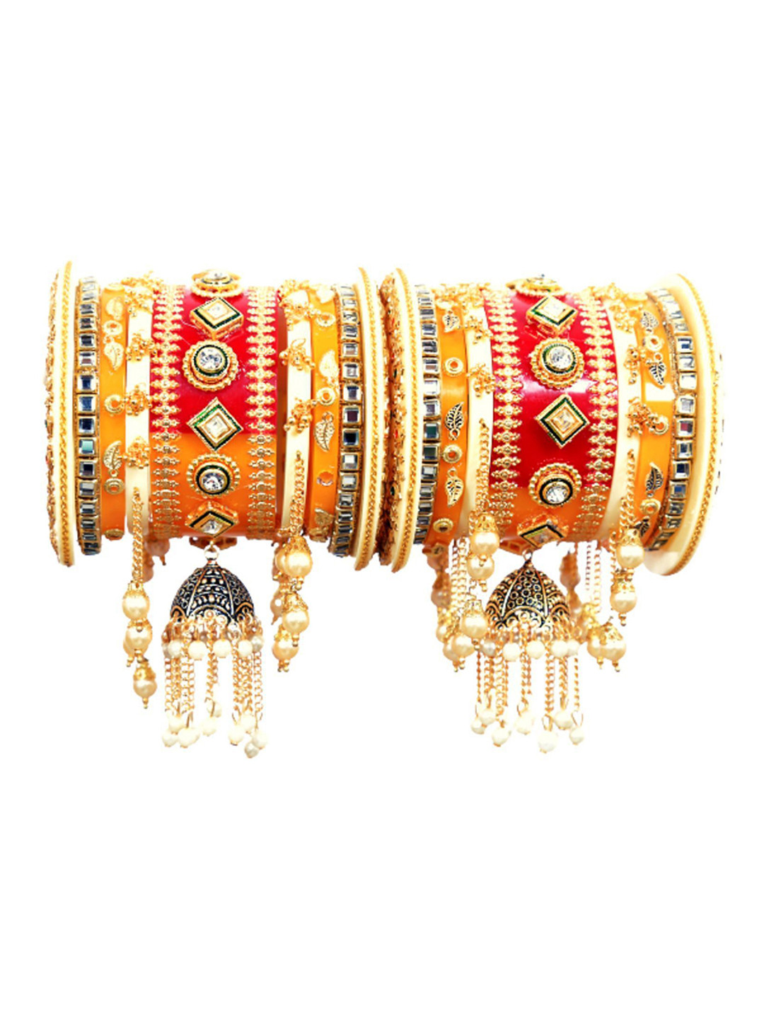 

Align Set Of 2 Gold-Plated Chudas Bangles