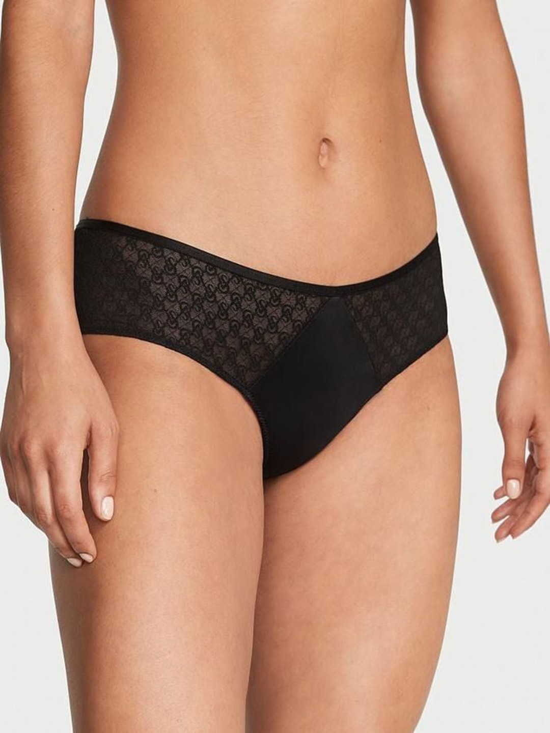 

Victoria's Secret Women Low-Rise Basic Briefs, Black
