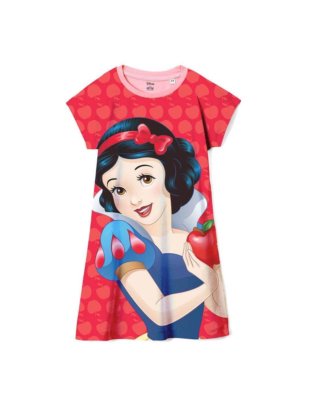 

Wear Your Mind Girls Printed T-shirt Dress, Red