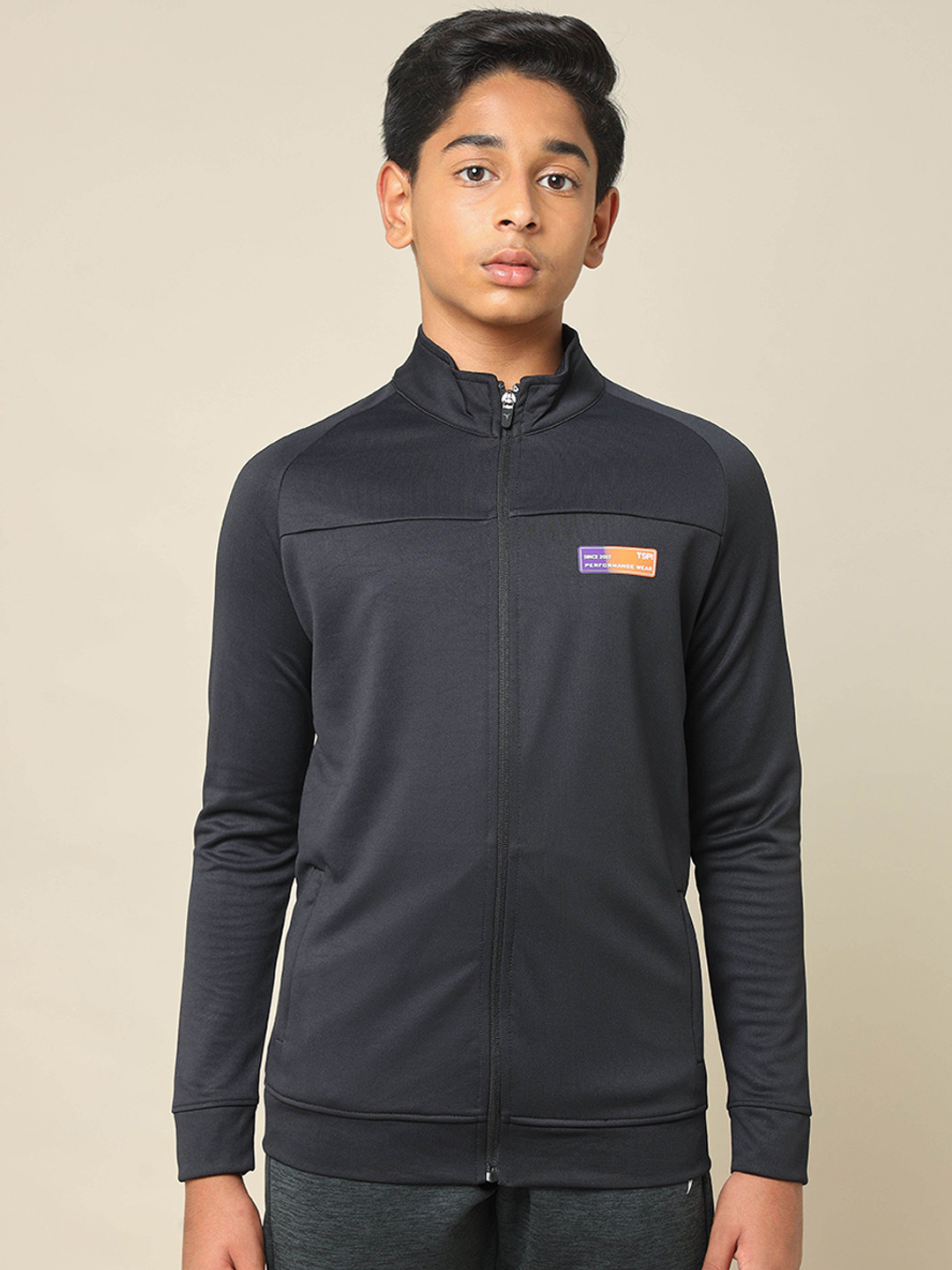 

Technosport Boys Polyester Lightweight Outdoor Sporty Jacket, Black