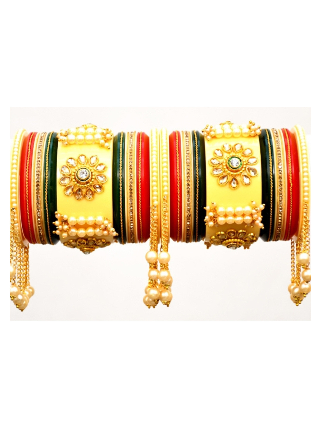 

Align Set Of 2 Gold-Plated Chudas Bangles