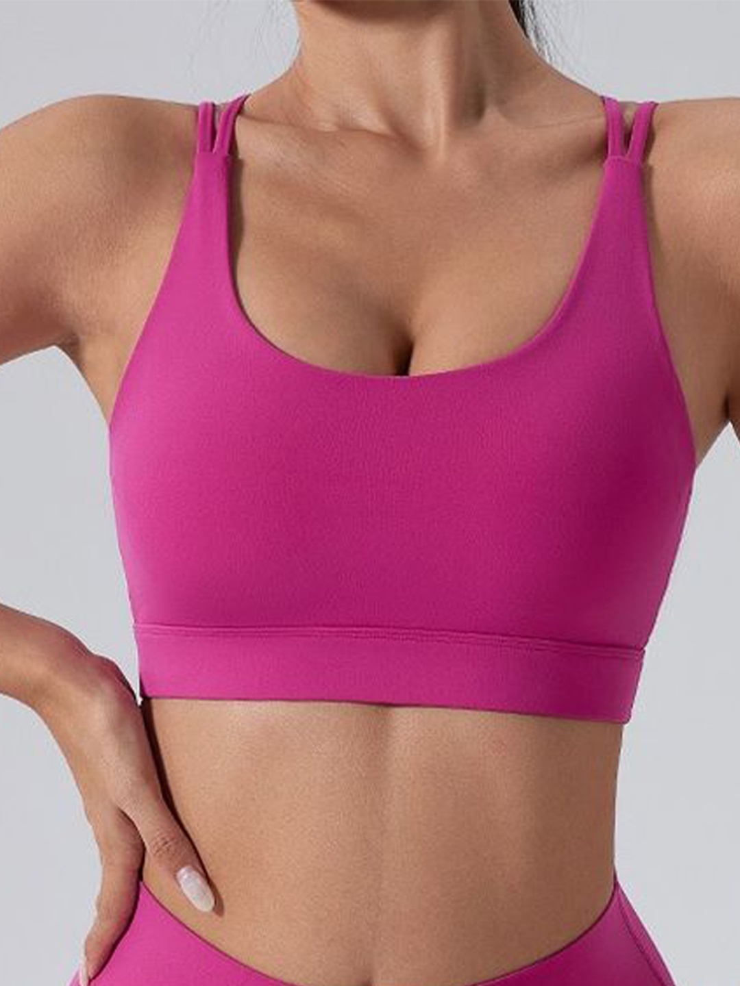 

LULU & SKY Women Bralette Crop Top, Pink