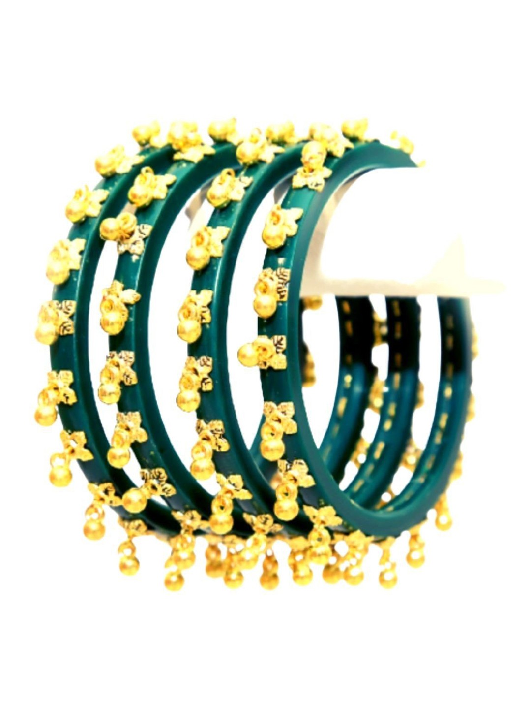 

Align Set Of 4 Gold-Plated Pearl-Beaded Bangles