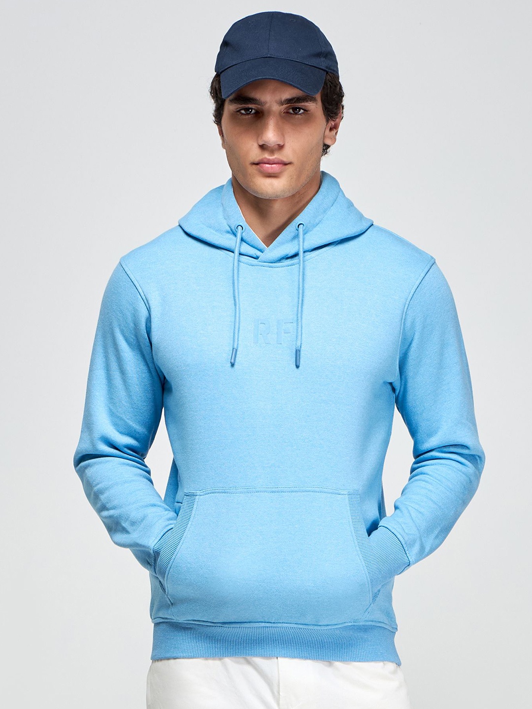 

Red Flame Men Sweatshirt, Blue